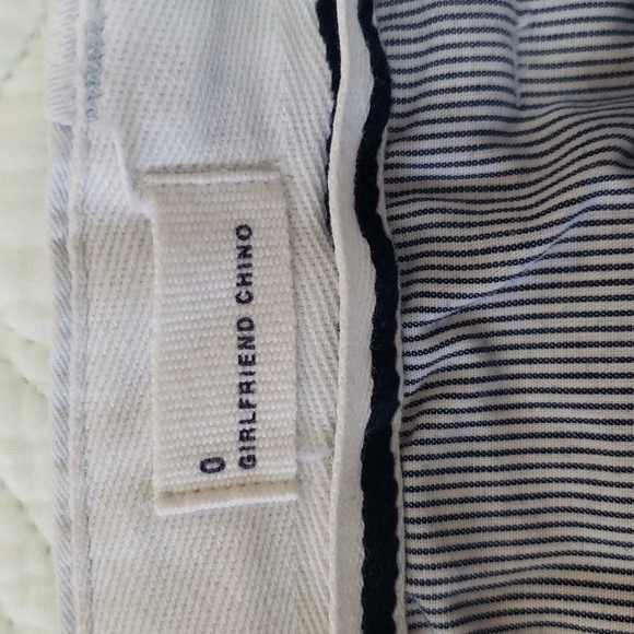 GAP Girlfriend Chino Pants Size 0 - Picture 11 of 14